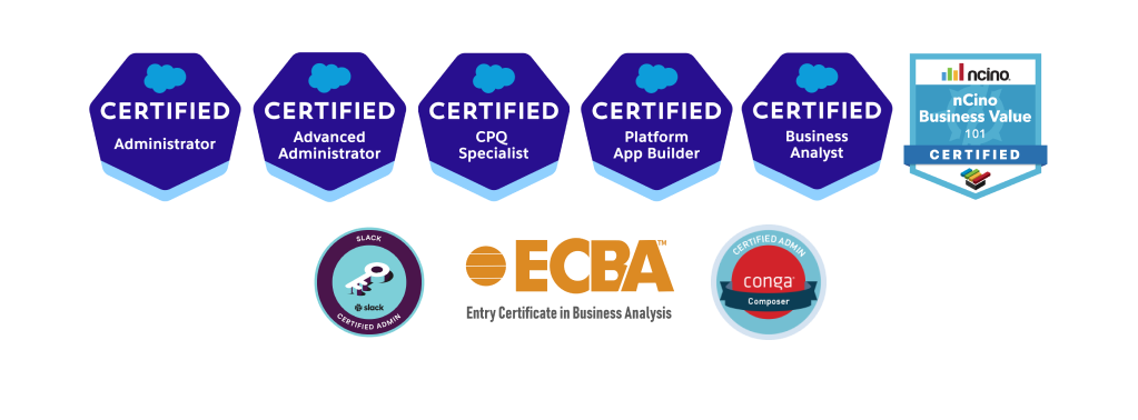 Administrator Certifications